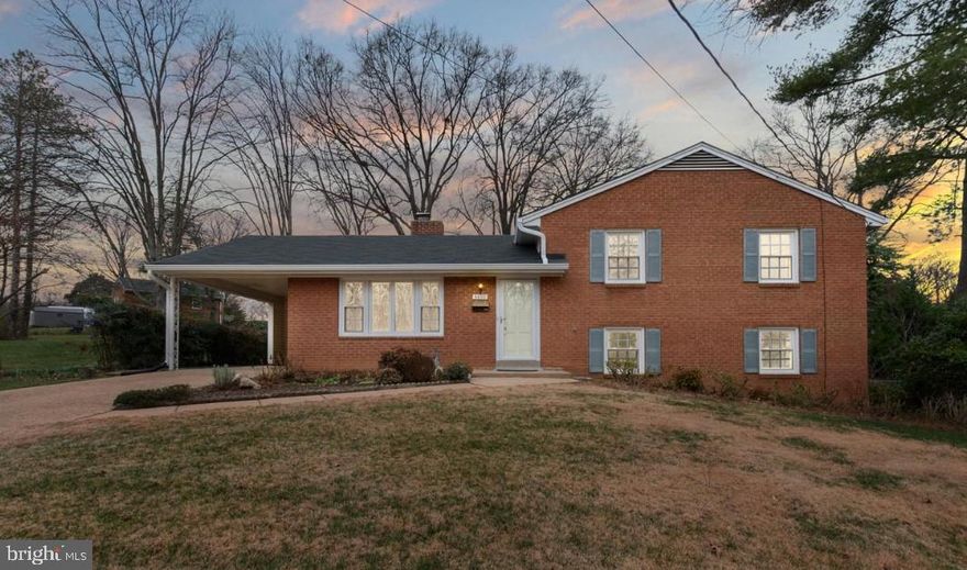 Welcome Home to 6603 Harwood Place  your 4 BEDROOM 3 FULL BATH dream home in the popular West Springfield 22152 neighborhood** Located in the highly admired West Springfield-Irving-West Springfield FCPS school pyramid on a LARGE corner lot, this property boasts plenty of room for outdoor activities and landscaping possibilities**  The exceptional care of the home is evident as soon as you see the beautiful curb appeal** With NO HOA restrictions, you'll have the freedom to customize your home to your heart's desire** Convenient carport and ample length driveway for 2 additional cars provides convenient covered parking for your family vehicles** Inside this solid brick home with NEW ROOF, gorgeous HARDWOOD FLOORS, Wood burning FIREPLACE, NEW STORM DOOR & NEWER WINDOWS - you'll find ample space for everyone** 4 bedrooms offer plenty of room for a growing family or guests, providing privacy and comfort & 3 bathrooms ensure convenience and ease for your daily routines** NEWLY PAINTED throughout, you'll have a blank canvas to bring your vision to life** Location is OUTSTANDING—just off the main corridor of Old Keene Mill Road (Rt 644), you will have easy access to 495/395/95, Fairfax County Parkway, commuter friendly VRE,  WALK TO PENTAGON EXPRESS BUS STOP and quick 15 minute ride to Franconia-Springfield Metro** Close to popular West Springfield shopping/restaurant/ parks & recreation/biking/walking options- enjoy the Brand New Whole Foods, Trader Joe’s, Starbucks, Giant, Hunter Village Park, Lake Accotink, Springfield Golf & Country Club and More!!** Look no further—You are HOME!!