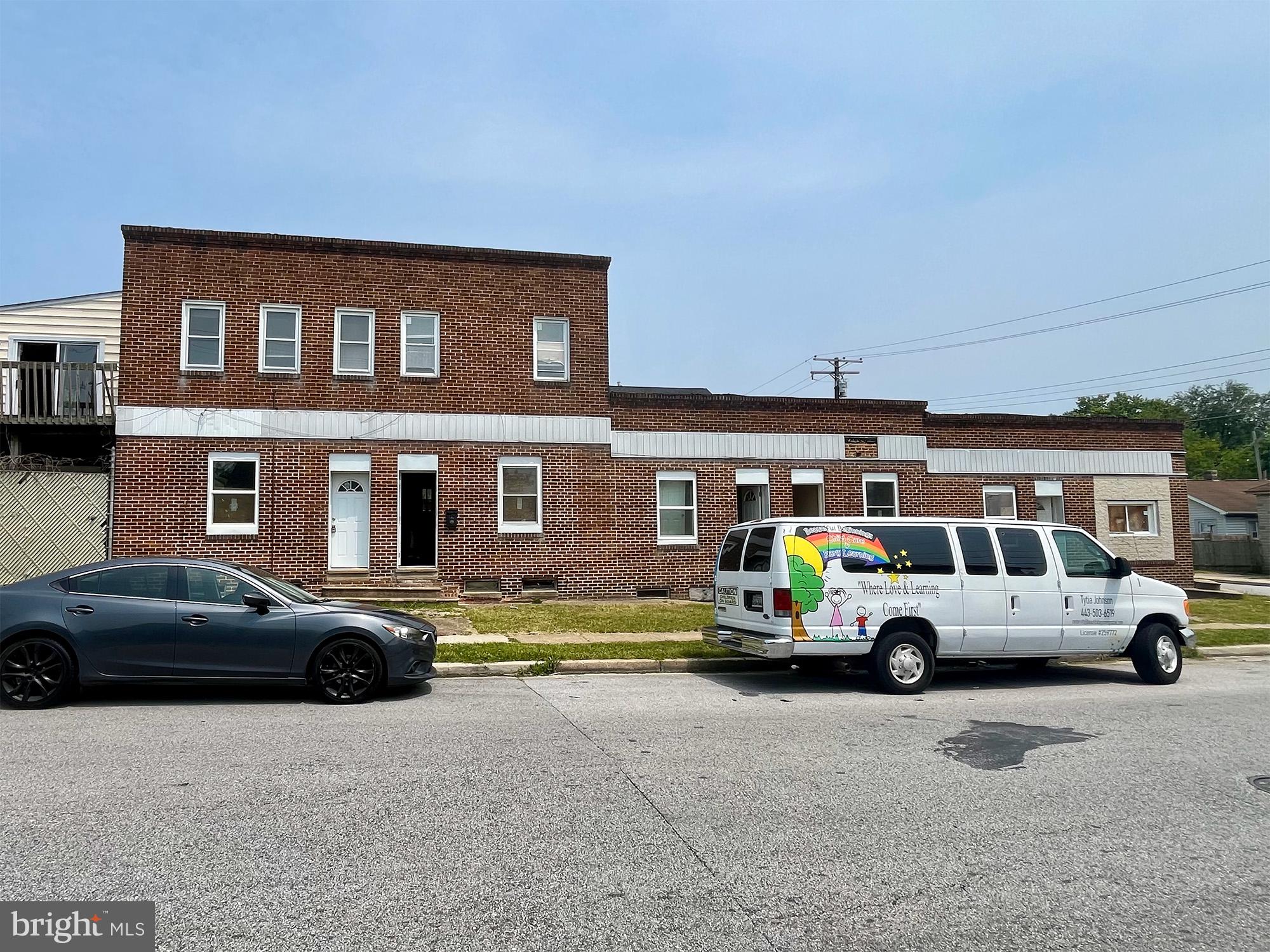 REAL ESTATE AUCTION featuring ON SITE and SIMULCAST ONLINE BIDDING!! Online Bidding Opens - Tuesday, July 15, 2025 at 12:00 Noon. Live On Site Auction - Thursday, July 17, 2025 at 12:00 noon. List price is opening bid only. Live Auction Bidders – a $20,000 deposit, payable by cashier’s check, will be required of the purchaser at time and place of sale. Online Auction Bidders – a $20,000 deposit, payable by cashier’s check or wire, will be required of all online bidders prior to the start of the live auction. The deposit will be held in escrow until the completion of the auction and will be retained from the winning bidder. 539-549 45th Street is a one and two story brick building arranged as apartment units, in the Dundalk area of Baltimore County. The property was previously used as 7 apartment units and one residential/office unit, and has been gutted, partially framed with some new wiring. The property has been vacant for a few years. Within just a few blocks of both Eastern Avenue and I-95, the location is among the most convenient in the area. The auction provides an opportunity to purchase a building with potential for residential, commercial or mixed-use development.