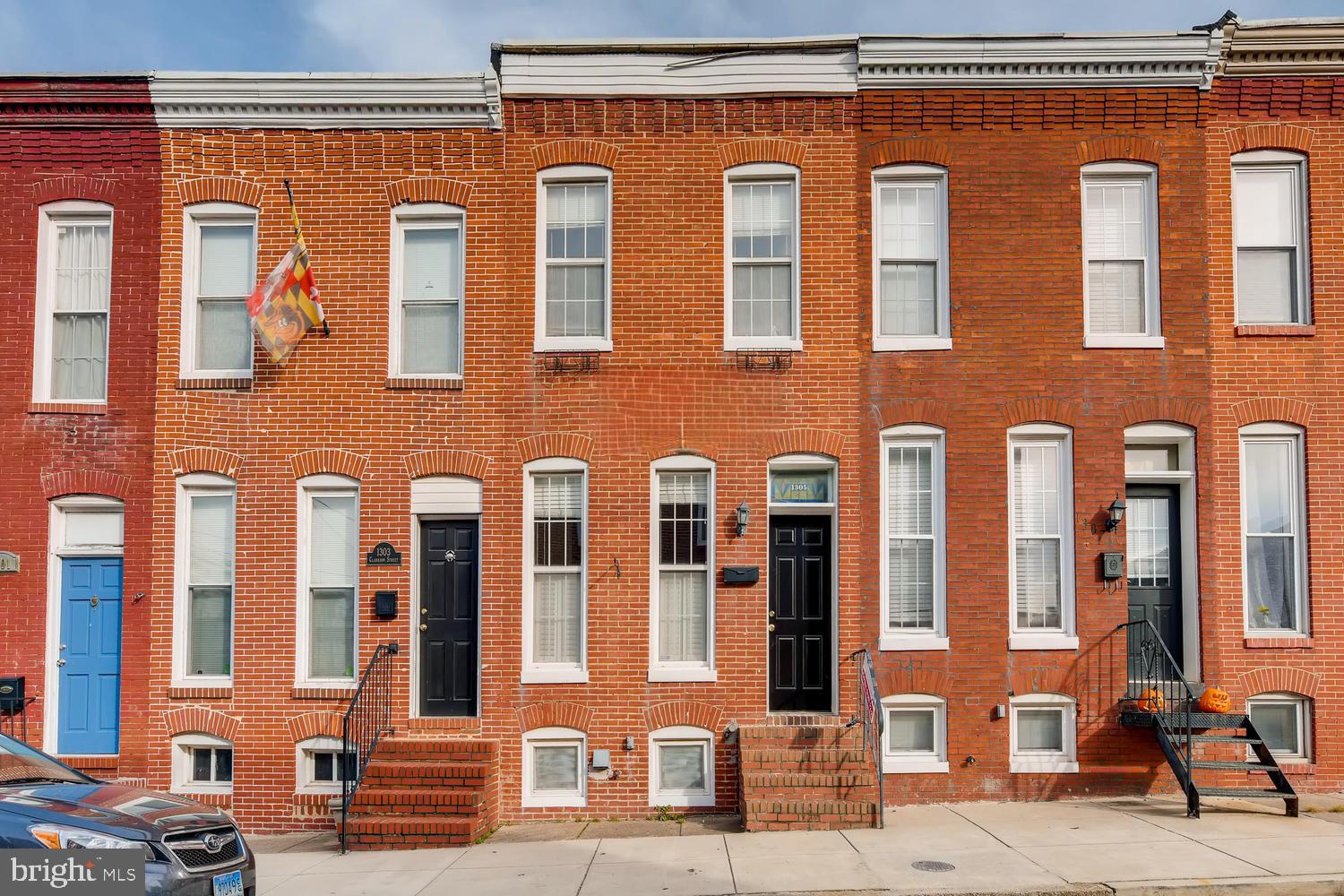 Exceptional Properties. Exceptional Clients. Do not miss the remarkable 2 bed/ 1.5 bath row home with PARKING!!! in the heart of Federal Hill. This home features abundant natural light, and gleaming hardwood floors through out. The wonderful open floor plan is great for entertaining. The eat-in country kitchen with stainless steel appliances is a chef's dream. Main level laundry room. Upstairs features two bedrooms with hardwood floors and exposed brick and an Updated full bath.