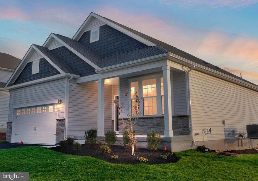 WALKOUT FINISHED BASEMENT! Welcome to Pottsgrove Hunt by D.R. Horton, America's largest home builder! Pottsgrove Hunt is an active adult community featuring 143 single-family homes. You'll find us just minutes away from popular shopping destinations such as Costco, Target, and the Philadelphia Premium Outlets, with easy access to Routes 100 and 422. Step into a thoughtfully designed open-concept Laurel home design where spaciousness flows effortlessly from the moment of entry through the kitchen, great room, and dining area, perfect for entertaining or family gatherings. The exquisite kitchen boasts quartz countertops, soft-close cabinets, and Whirlpool appliances that add sophistication and durability to your culinary space. Discover the epitome of convenience with three bedrooms, two full baths on the main floor, and a bonus bedroom and full bath in the finished basement for added functionality and style. This exceptional blend of contemporary design, premium finishes, and thoughtful details awaits you and is ready for a summer move-in. Moreover, you can enjoy a low-maintenance lifestyle with access to the clubhouse, tennis court, pickleball, bocce ball, and walking trails, so you will never run out of activities to do. With all these great features, why wait? Make Pottsgrove Hunt your new home today! *Photos are representative and colors may vary.