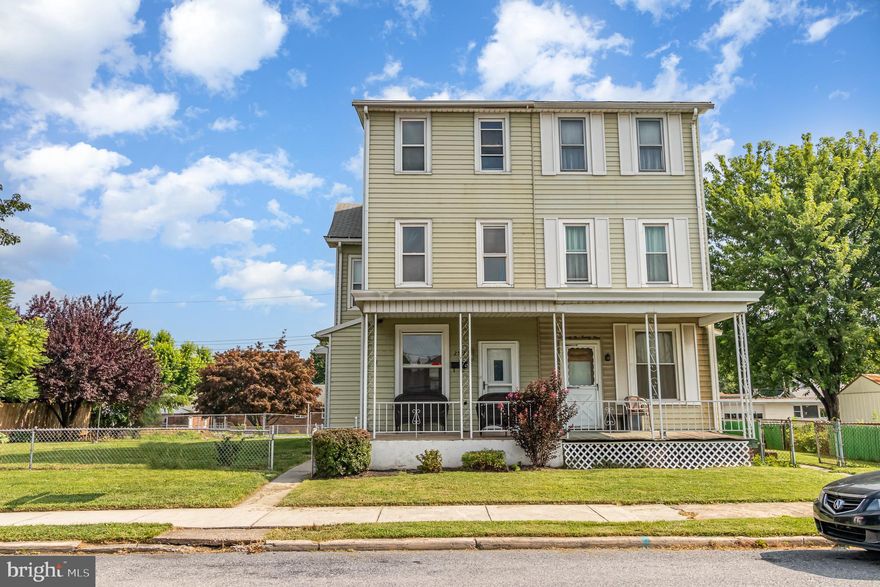 Beautifully maintained home in a quiet neighborhood located in the East end of Steelton conveniently located near Eisenhower Blvd, 283, and the turnpike. Many updates including fresh paint, new carpet. Kitchen with stainless steel appliances and gas range, built-in butcher block counter top and Corian countertops. Exposed brick in kitchen makes a beautiful accent element that pays homage to the original history and character of the home. Refinished original hardwood floors throughout first level restore a lot of this home’s original character and charm. Updated mudroom allows for easy rear access with hookups for 1st floor laundry. 2nd floor includes 3 bedrooms and a full bathroom. The 3rd floor features a large carpeted fourth bedroom. Large fenced in triple lot provides plenty of space for kids to play and outside entertainment. Complete the off-street parking project with stone or concrete, and have easy access from the rear of the home and extra parking for visitors. This home is nicely landscaped with a beautifully maintained yard.
