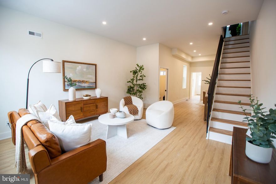 Experience the perfect blend of modern sophistication and South Philly charm at 1620 S 19th St. This head-to-toe renovation boasts a bright, open floor plan highlighted by wide-plank luxury flooring and a sleek, designer kitchen that’s ready for your inner chef. Upstairs, you’ll find two spacious bedrooms with generous closet space, a convenient second-floor laundry closet, and elegantly updated baths. No detail was overlooked in this top-tier redesign, which includes all-new electrical, plumbing, HVAC, boiler, and hot water systems for total peace of mind. Step outside to your private, enclosed backyard—the ultimate setting for summer BBQs and city gardening—all while staying perfectly positioned near the neighborhood’s best dining, shopping, and transit.