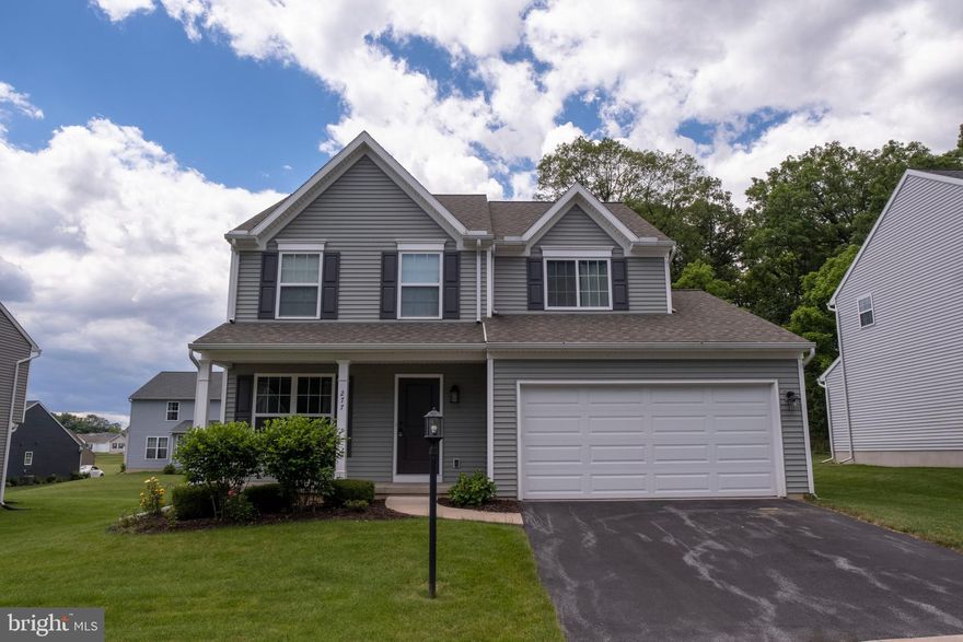 Beautiful like-new home in the desirable Village of Nittany Glen. Built in 2019, this lovely 2-story boasts an open floor plan combining kitchen/dining and family room for entertaining at it's best. Main floor also offers a laundry room, half bath and a spacious flex room that can serve many purposes.  On the upper floor you will find a large primary suite with it's own full bath and walk-in closet and 2 additional bedrooms and another full bath. The possibilities are endless for the full unfinished basement which already has rough-in plumbing for a future bath and an egress window. Don't miss out on this one! Call today for your personal tour.
OPEN HOUSE:  SATURDAY, JUNE 15 - 10:30 - 12:00