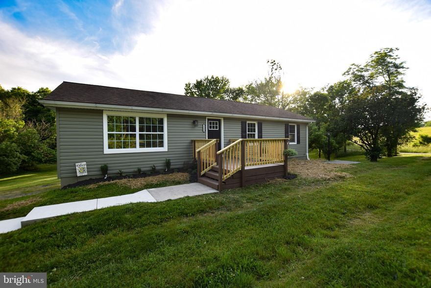 Prepare to be WOWED by all that this 3-bed, 2-bath ranch style house has to offer. This home has been recently updated and boasts new LVP flooring throughout, granite countertops, stainless-steel appliances, new vinyl siding, and best of all NO HOA. If that isn't enough to want to call this place home, it also features an unfinished walk-out basement which leads to a concrete patio that overlooks an acre of unrestricted land with mature trees. With quick access to VA and MD this property is perfect for commuters. Don't let this stunning home pass you by, call today to schedule your showing.