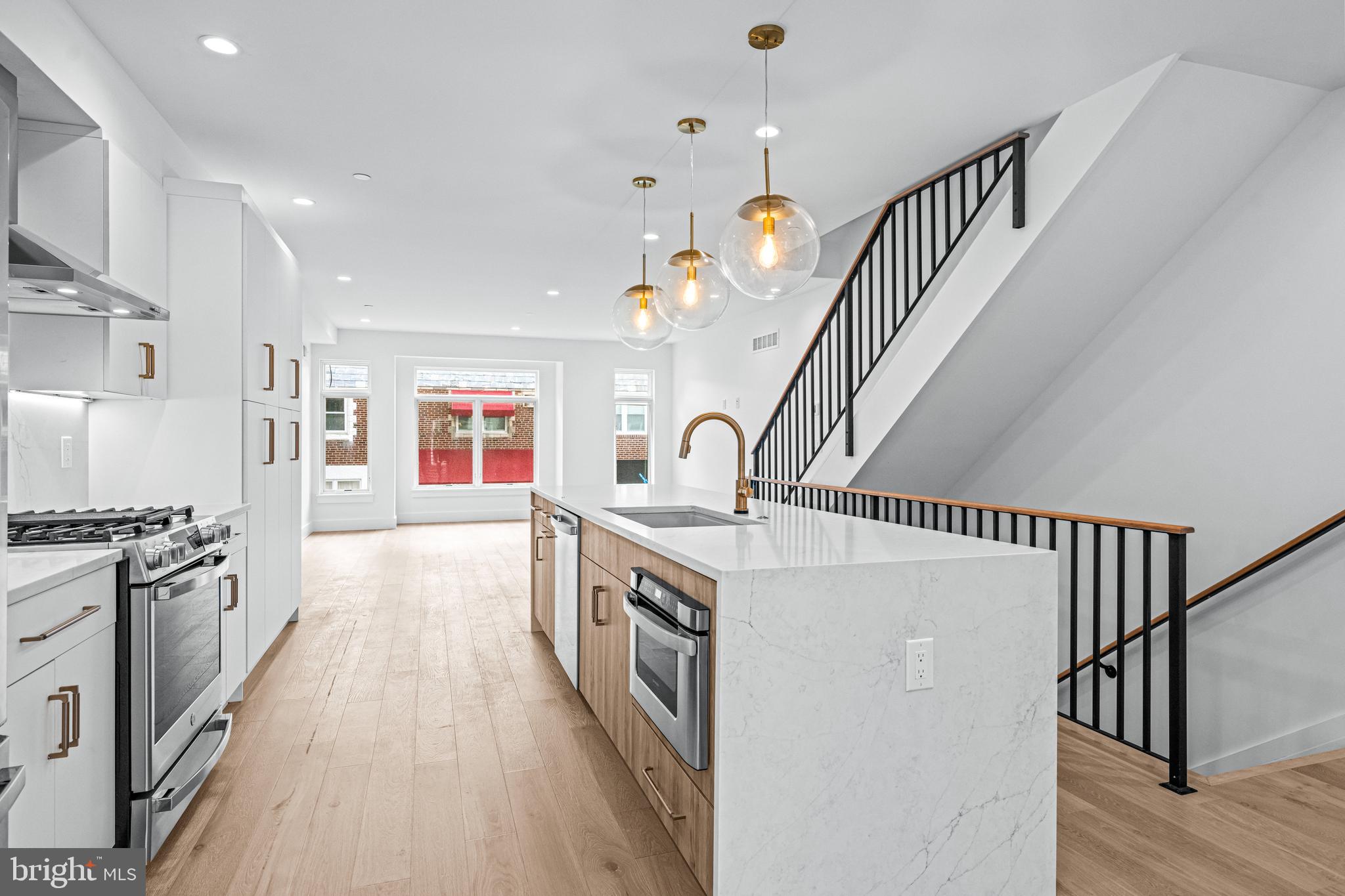 Introducing South Point, the epitome of contemporary urban living in the heart of South Philadelphia. These eight brand-new construction townhomes are the perfect blend of luxury, space, and convenience. Spanning three impressive stories and offering a spacious 3,000 square feet, these homes are designed to cater to your modern lifestyle.
Each townhome boasts a finished lower level, providing you with that extra living space with 12-15' ceiling height and the convenience of garage parking, ensuring your vehicle is secure and easily accessible. However, the true gem of South Point lies above, where a sprawling roof deck awaits, offering an unparalleled panorama of Center City, the majestic Ben Franklin Bridge, and the iconic stadiums.
Inside, you'll discover four spacious bedrooms and four-and-a-half luxurious baths, perfect for your family's needs. The open-concept design and modern amenities seamlessly blend style and functionality, creating a space that's perfect for entertaining and relaxing alike.
But here's the exciting part: you have the opportunity to make these homes truly your own. Get in early to customize your finishing packages, ensuring your personal touch and style are reflected in every corner of your new home.
Your investment in South Point is not only a testament to your modern lifestyle but also a smart financial choice. With a 1-year builder warranty to ensure peace of mind and a 10-year tax abatement, you'll enjoy significant savings as you make these townhomes your own. Be part of this neighborhood's exclusive new construction development, offering high-end living at remarkably affordable prices, and here's the bonus - no HOA fees to worry about. Inquire about the seller's rate buy-down option when you make a full-price offer!
Don't miss this unique opportunity to call South Point home. Experience the best of South Philadelphia living with the convenience and style you've been dreaming of. Contact us today to schedule a visit and secure your future at South Point. Your modern urban oasis awaits!
