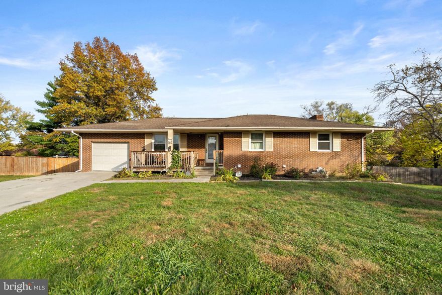 Investor Special!!! Bring your offers!!! NO HOA!  All brick rancher in Stephens City. Timeless character! The main level features original hardwood floors. The fully finished walk-out basement offers an apartment/efficiency like suite complete with a full kitchen, full bathroom, and private bedroom—perfect for guests, extended family, or potential rental income. Fully fenced backyard, offering privacy and plenty of space for gatherings, pets, or play. A one-car garage provides added convenience and storage. Needs a little TLC but with its classic brick exterior, versatile basement setup, and desirable Stephens City location, THE BANG IS WORTH THE BUCK! Don't wait, this one won't last long! Selling AS IS! Feel free to bring your contractors along. Offer deadline will be in place.