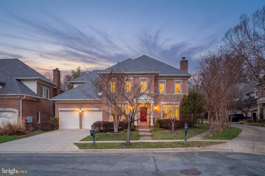 Welcome to this rare, high-end community, perfectly situated with top-rated schools and an unbeatable location—just minutes from downtown Bethesda and Washington, D.C., making daily commuting and city living effortless. This 2003 exquisite Colonial residence offers a harmonious blend of luxury and comfort, perfect for those seeking an elevated lifestyle. With six spacious bedrooms and six and a half bathrooms, this home is designed for both relaxation and entertaining. Step inside to discover a thoughtfully designed interior that exudes warmth and sophistication. The gourmet kitchen is a chef's dream, featuring upgraded countertops, a six-burner wolf commercial gas range with range hood, and custom sub-zero side-by-side refrigerator, high-end stainless steel appliances, including a built-in new microwave, a self-cleaning oven. The kitchen seamlessly flows into the family room, creating an inviting space for gatherings. Elegant crown moldings and recessed lighting enhance the ambiance, while the combination of recently fresh repainted hardwood in Main lever, ceramic tile, and plush carpeting throughout adds a touch of luxury. Retreat to the master suite, complete with a walk-in closet and a spa-like bathroom featuring a soaking tub, perfect for unwinding after a long day. Each additional bedroom offers ample space and comfort, ensuring everyone has their own sanctuary. The home also boasts two stunning fireplaces, adorned with marble, providing a cozy focal point in the living areas. The exterior of the property is equally impressive, featuring a charming brick front and a meticulously maintained yard. Enjoy outdoor living on the expansive deck, ideal for summer barbecues or quiet evenings under the stars. The attached two-car garage, with inside access, provides convenience and ample storage. Recently repainted throughout the entire house in a trendy light gray color. Plus a brand-new roof installed in 2023 ensures peace of mind for the future homeowner. all   renovations planned will elevate this already exceptional home to new heights, ensuring it remains a standout in the neighborhood. The property is situated on a 0.16-acre lot, offering a serene rear yard that invites outdoor activities and relaxation. With easy access to public transportation and commuter lots, this home combines luxury living with practicality. Experience the exclusive lifestyle that awaits in this remarkable residence, where every detail has been curated for comfort and elegance. Embrace the opportunity to make this stunning property your own and enjoy the perfect blend of sophistication and warmth. This home has been virtually staged to help you envision its potential. The furniture and décor shown are digital renderings for illustration purposes only. We warmly invite buyers to visit in person to experience the property’s true features and layout.