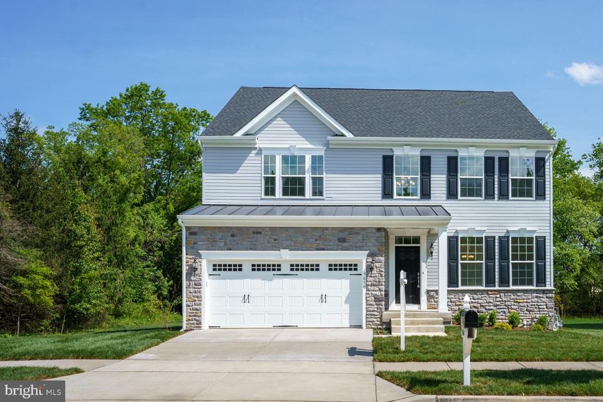 Our popular Patuxent model is  built  at Dietz Place. The 4 bedroom 2 and 1/2 bath home is popular with our homeowners . Large open concept  kitchen  and family room allow plenty of room for large families. a formal living and dining room complete the first floor. Upstairs the 4 bedroom 2 bath layout contains great space for large and small families. Second floor laundry is also a popular feature of this home.  Large flat back yard is very inviting and backs to forest conservation area . This location is close to the White Marsh area and all the amenities along Honeygo Blvd.  Quick access  to  95 and the beltway. Interior is nicely appointed with upgrade cabinets stainless steel appliances and quartz counters. Home is available for Immediate occupancy.