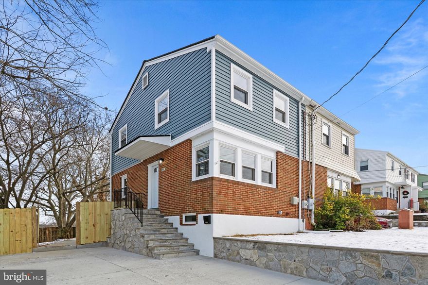 Beautifully renovated 3-level home offering impressive curb appeal and quality upgrades throughout. Exterior enhancements include a new roof, siding, gutters, an expanded driveway, a stone-accented widened front stoop, and a retaining wall finished with stone fascia and a slate-style cap. A new concrete walkway leads to the private lower-level entrance, complete with a cozy patio area ideal for relaxing or casual entertaining. New front and rear fencing frame the property, and the back yard serves as a wide-open canvas—perfect for gardening, outdoor projects, or creating your own outdoor retreat. All three main exterior doors have been replaced and upgraded.

Inside, the home offers a tastefully renovated kitchen with quartz countertops, soft-close cabinetry, and stainless steel appliances. Bathrooms have been fully updated with modern fixtures and improved plumbing. Refinished hardwood floors and fresh interior paint create a cohesive, refreshed feel across the main and upper levels. Additional upgrades include recessed lighting, a WiFi-enabled thermostat, and modern ceiling fans with integrated lighting. The utility room features a new stacked washer and dryer and a new utility sink for added convenience.

Major system improvements include a brand-new complete HVAC system, upgraded electrical fixtures, switches, dimmers, outlets, and a newly enhanced main electrical panel. The fully finished lower level—with its own full bathroom and separate rear entrance—offers excellent versatility for a third bedroom, guest suite, or private living quarters. No HOA or condo fees add to the home’s overall value and ease of ownership.

Located in the desirable Bucknell Heights community, residents enjoy a friendly neighborhood atmosphere with mature tree-lined streets. Outdoor recreation is close by at Belle Haven Park and Marina, offering trails, picnic areas, and access to the Potomac River. Commuters benefit from several nearby transit options: public bus routes, Metro rail, and commuter rail services are all within easy reach. Access to Route 1, I-495, and the George Washington Parkway makes travel simple, while National Harbor and Reagan National Airport are just a short drive away. The shops, dining, and waterfront charm of Old Town Alexandria are only minutes from home.