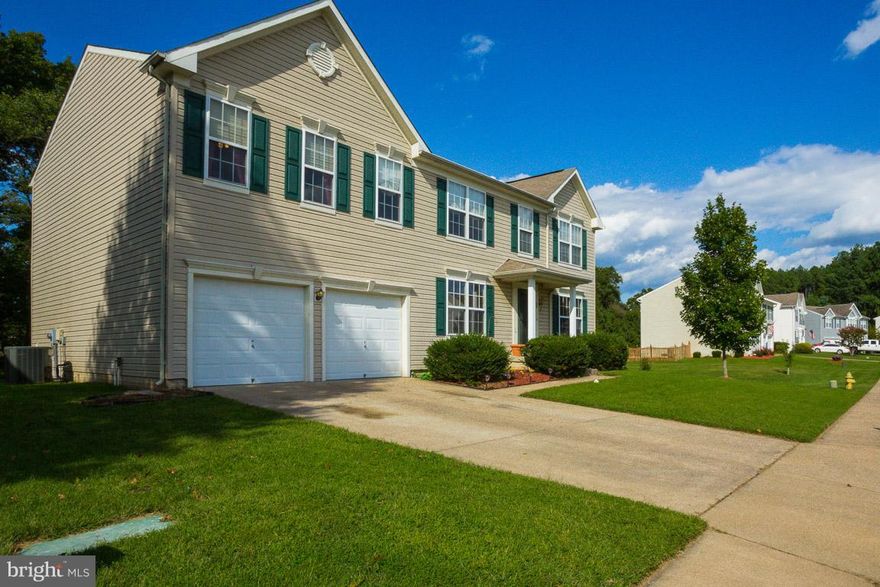 In need of space? This is it! Everything in this home is big! Huge family rm w/gas fireplace. Huge Master Suite w/big walk-in closet & bathrm w/separate shower & soaking tub. Plus 3 more huge bedrms, all w/walk-in closets too! All NEW carpet throughout! Large upstairs loft AND finished basement- room to hang out, work out, home office& more! Cul-de-sac lot backs trees. Just 2 miles to Leeland VRE!