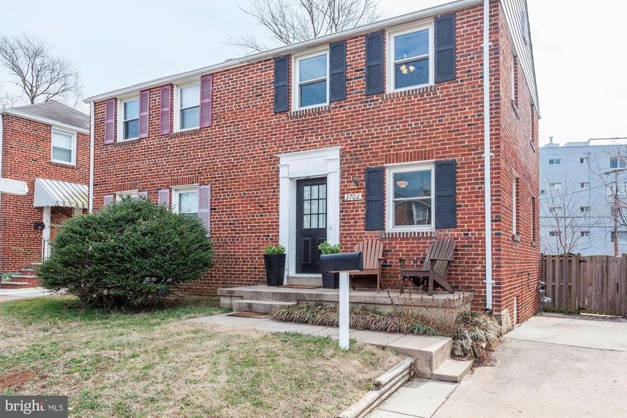 Pristine home with abundant natural light and award-winning kitchen remodel in 2017, offers stylish living, inside and out, with energy-efficient systems updates. Airy, with open flow, sleek wood flooring, and family room. Perfect for both everyday living or entertaining.  Other updates over the past four years include both baths, HVAC, and space-saving tankless water heater, The finished basement offers additional living space. This brick home has a deck off of the main living level, connecting with a deep, fenced back yard; spend cool nights around the fire pit. Easy 15-20 minute commute to DC, and convenient to Arlington Blvd / Pentagon and the Ballston area.