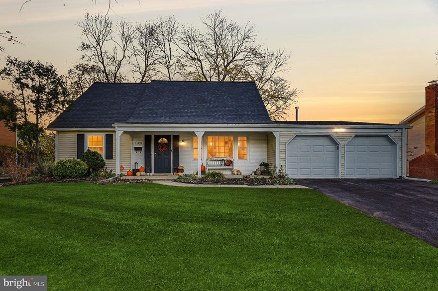 Welcome to this beautifully maintained and thoughtfully updated 4-bedroom, 2-bathroom single-family home located in the sought-after Pointer Ridge neighborhood of South Bowie. Conveniently located near major highways, this home offers an easy commute to Baltimore, Annapolis, and Washington, D.C. The neighborhood is just minutes from grocery stores, shopping, and dining options. Situated on nearly a quarter-acre lot with stunning outdoor features, this home is perfect for both relaxation and entertaining.
Offering 1,575 sq ft of living space, this home is designed to allow plenty of natural light throughout. Hardwood floors, large bay windows, and timeless plantation shutters make the living room both inviting and elegant.
Moving into the kitchen which has been recently updated to feature brand new luxury vinyl flooring and custom backsplash (2024), modern light fixtures, new dishwasher (2023) and microwave (2022). The beveled dark marble countertops, wall oven, and an easy-clean stove top add to the sleek functionality of the space. The mudroom next to the kitchen includes an expansive pantry space with plenty of storage, a new washer and dryer (2023) adjacent to a new water heater (2023), which is currently under warranty. 
Both bathrooms have been thoughtfully updated. The downstairs bathroom continues the plantation shutter aesthetic and includes a new modern soft-close vanity, live wood open shelving, updated light fixtures, and a refinished porcelain tub/shower combo. The upstairs bathroom features new mosaic tile, a soft-close modern vanity, a new exhaust fan, and a refinished porcelain tub.
Head up the new hardwood stairs (2022) to the 2nd floor. The spacious master bedroom is bathed in natural light and offers ample room for a king-size bed and more. Enjoy the serenity of your own private retreat. The second bedroom upstairs can easily serve as an additional guest room or home office. Step outside to discover your own backyard retreat. A slate patio with fire pit and separate concrete patio space are perfect for hosting gatherings, while the lush, aerated lawn offers a serene atmosphere. The yard also features a wildflower patch, berry bushes, and raised garden beds—ideal for gardening enthusiasts. The new Amish shed (2022) is the perfect place to store any tools to support all outdoor endeavors. The lush cottage garden in the front yard blooms with perennials from spring to fall, adding to the charm of this home.
The 2-car garage offers a custom-built shelving unit for easy organization. The garage is also heated and cooled, ensuring comfort throughout the seasons. The roof was replaced in 2021, while the HVAC system was updated in 2018, all controlled by a new electrical panel (2019)  for convenience and efficiency.
This home offers a unique combination of modern updates, charming outdoor spaces, and a prime location, making it the perfect place to call home. Don’t miss the opportunity to own this gem in South Bowie. Schedule a showing today!