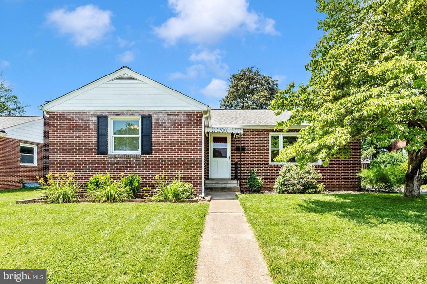 Recently renovated brick rancher in Monocacy Village includes  lots of fresh paint ,a remodeled kitchen with stainless steel appliances , new range & dishwasher. Granite counters & LVP flooring. Gleaming hardwood floors in Dining room, living room & all 3 bedrooms. Living room has a plumed for gas or wood burning fireplace, basement rec room  renovated with LVP floors, full bath with shower stall, large cold storage room off LL rec room , laundry room with full size washer & dryer. Remodeled screen porch with ceiling fan overlooks the fenced back yard with large storage shed. A/C compressor unit replaced.  Roof was replaced in 2018. Conveniently located minutes from  historic downtown Frederick, shopping,  major commuter routes  and the Marc train station. Act fast this one won't last long.