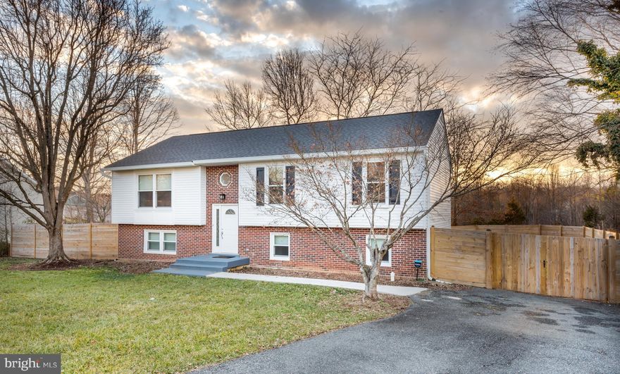 Beautiful home renovated in 2019 with a new roof, siding, windows, deck, HVAC, kitchen, bathrooms, and flooring.  Privacy fence and shed added in 2020.  Close to shopping, dining, and commuting routes. A must see!