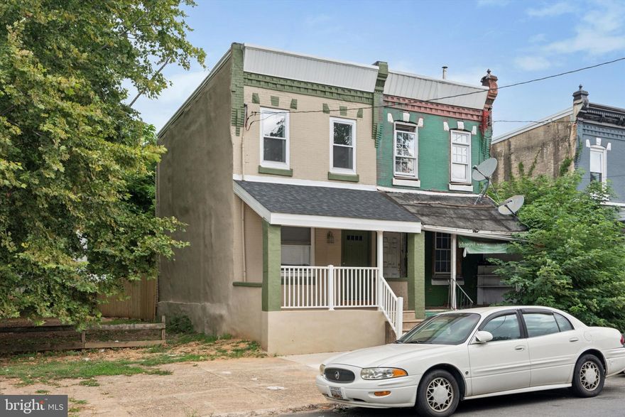 Haven’t found the right three-bedroom home? This two-bedroom plus den in a great little pocket of West Philly has been thoughtfully and beautifully renovated from top to bottom. High ceilings with recessed lights, great natural light and handsome hand-scraped wood floors run throughout. The open-plan living/dining area with a tucked-away powder room leads to a large, nicely appointed kitchen with white Shaker Jak cabinets, quartz countertops with undermount sink and pulldown faucet, elongated subway tile backsplash and stainless steel appliances including GE dishwasher and microwave and Frigidaire fridge. Out back is the best of both worlds–an extra-large deck for outdoor living with steps down to the good size lawn surrounded by a new privacy fence. These offer a peaceful view for the largest bedroom in the upstairs rear, which has two exposures from three windows. The front bedroom is nicely sized as well and has great southern light. In the middle there’s a den that would make a great home office, gaming, yoga or dressing room. Also off the hall are a linen closet and hall bath with oversize storage vanity and undermount sink, large medicine closet and Kohler soaking tub with full-wall veined ceramic subway tile surround. This block of Paschall Ave is super close to Clark Park; local shops and restaurants line nearby Woodland Ave; the 36 and 11 trolley lines are just around the corner; proximity to the Grays Ferry bridge gets you to South Philly in 10 minutes; and outdoor enthusiasts can enjoy the Grays Ferry Crescent Trail Park and Bartram’s Garden nearby. We used to call this neighborhood West Philly’s best-kept secret, but with all the new development on the block and in the immediate area, that description can be retired.