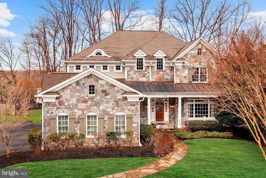 Sophisticated and elegant 12 year old home in Whitman area. All the bells and whistles-high ceilings, HWD floors, gourmet kitchen with gas cooking, front and back staircases, walk out lower level. The main level comprises of living room with gas FP, custom painted dining room with gas FP and a butlers serving area. The kitchen affords everything to make cooking a pleasure. The main level library is custom painted and over looks the back yard. Also on the main level is the mudroom/laundry with a powder room. The master bedroom is spacious and is joined to a private sitting room with gas fireplace, and a breakfast refreshment bar for morning coffee, The master bath is luxurious. There are three other bedrooms all with full baths on upper level. The lower level boasts a glass enclosed wine cellar for 450 bottles, a game room, bedroom and full bath, a media room and loads of storage.