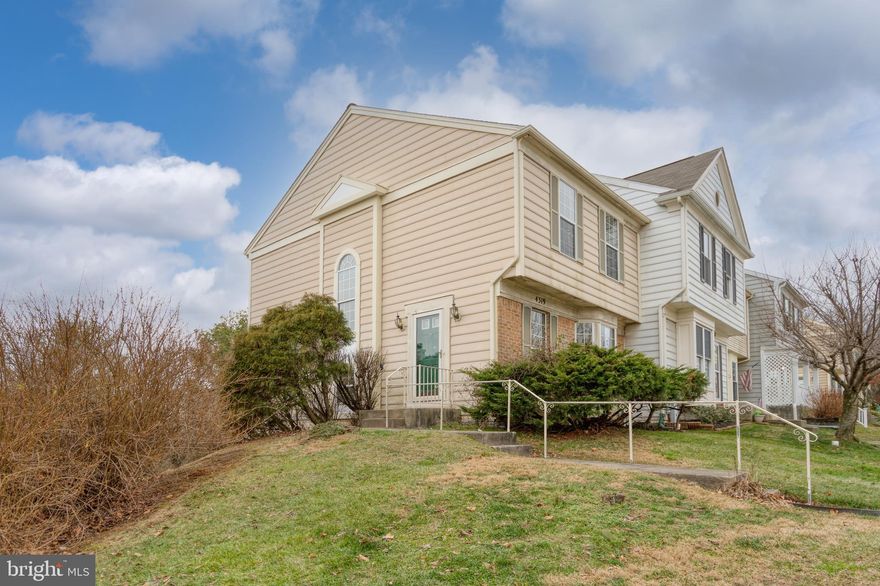 End of Group Townhome located in Silver Hill Farm Community. Property features 3 Bedrooms, 1 Full and 2 Half Bathrooms. First Floor includes Foyer, Living/Dining area, Kitchen with an Island, Breakfast Nook with an access to a deck and a Half Bathroom. Partially finished Lower Level with a Walkout to a Back Yard. New HVAC System and New HWH. Close to I-695, Shopping and Restaurants. SOLD AS-IS. GR/HOA/ZONING/FF fees TBD by buyer. Seller pays NO transfer/ recordation costs. » AGENTS - SEE AGENT REMARKS FOR OFFER INSTRUCTIONS. Property eligible under Freddie Mac First Look Initiative thru 2/12/22.