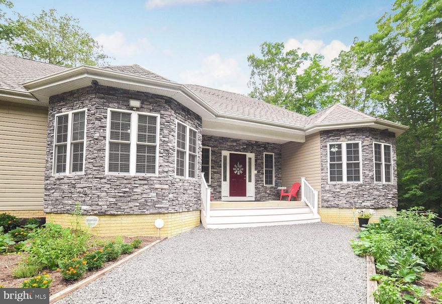 Stunning custom rambler on 1.08 acre lot.  No HOA.  Tons of privacy.  Great location just off route 4.  Easy access for commuting to DC, Nuclear Power Plan or Patuxent Naval Base.  As you enter the foyer the room opens to a large great room with vaulted ceilings and a gas fireplace for cozy evenings.  The main living areas have beautiful engineered hardwood flooring.  Gourmet kitchen w/granite counters, stainless appliances, gas cooktop, wall oven, bar seating w/pendant lights.  Dining Room w/slider to screened porch.  Master bedroom with walk in closet.  Master Bathroom w/granite counters, jetted tub separate shower, recessed lights and linen closet.  3 additional large bedrooms and a full bathroom complete the package.   Full  unfinished basement w/rough in for future bathroom.  Walkout basement with slider.  2 car garage.  Schedule appointment to show today.