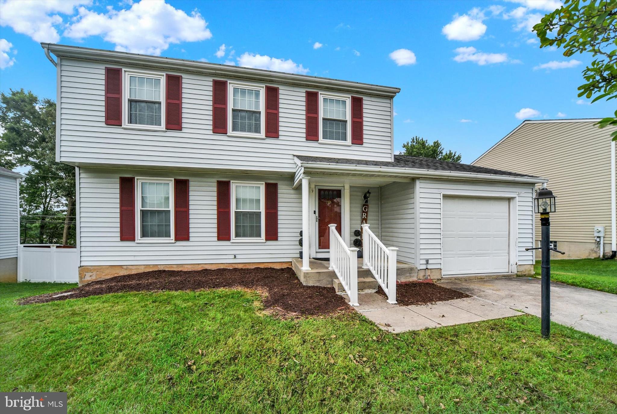 This beautifully maintained colonial home features three spacious bedrooms, including a primary suite with a private attached bath. The open floor plan is accented by luxury vinyl plank flooring and neutral tones throughout, creating a warm and inviting atmosphere.
Enjoy a bright and spacious eat-in kitchen that flows seamlessly into the cozy family room—perfect for everyday living. The home also includes a formal dining room, ideal for hosting gatherings and holiday meals. Step into the three-season sunroom and enjoy the view of the fully fenced, cleared backyard—an excellent space for entertaining, relaxing, or letting pets roam freely.
Need more space? The unfinished basement is ready for your personal touch—whether you envision a home gym, theater, or workshop. Additional highlights include a four-season room with access off the family room, an attached one-car garage, and all kitchen appliances conveying with the sale.
Conveniently located near major routes including I-95 and Route 40, this home offers easy commuting and access to shopping, dining, and more. A wonderful combination of comfort, space, and convenience!