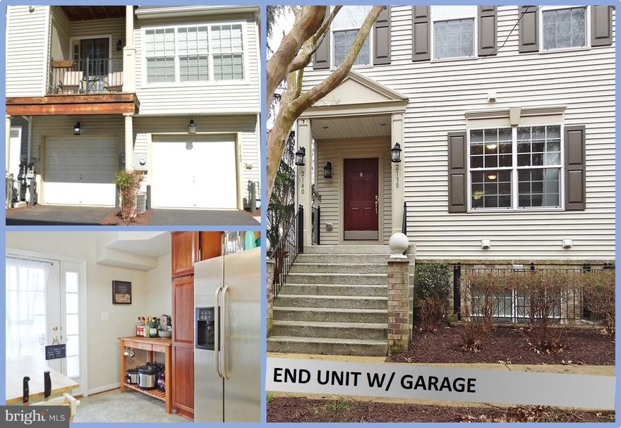 Best Location In Annapolis! So close to downtown, the mall, shops, dining & Rt. 50/97, yet like the street name, it's a true Hideaway! This end unit 2 bed 2 bath has its own secured garage w/ direct access to the home. Large windows provide light filled rooms to show off your open floor plan. Granite counter tops on 42" cabinets w/ stainless appliances. Priced to sell!