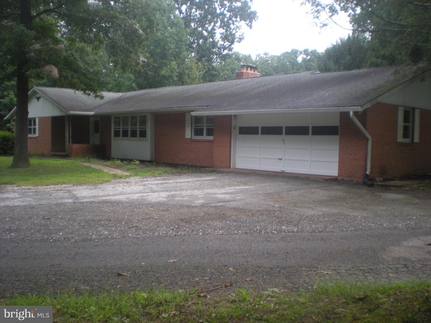 Spacious All Brick Rancher, Over 2100 Sq Ft on the main level.  Very Private Location, yet close to Liberty Road.  Newer carpet and laminated flooring thru out.  The large eat in kitchen, with newer appliances, is great for cooking and room for a kitchen table.  First floor laundry room is a real plus !!  Lots of room for the family to gather in the spacious family room.   Enjoy the outdoors on the screened-in porch.   Four bedrooms and three full baths complete this custom built all brick family home.  Full Basement is unfinished but has outside entrance.   Lot size that will be included is approximately 1 area +/-    The home is located off a private drive and the landlord will plow the driveway when needed.  Please No Pets