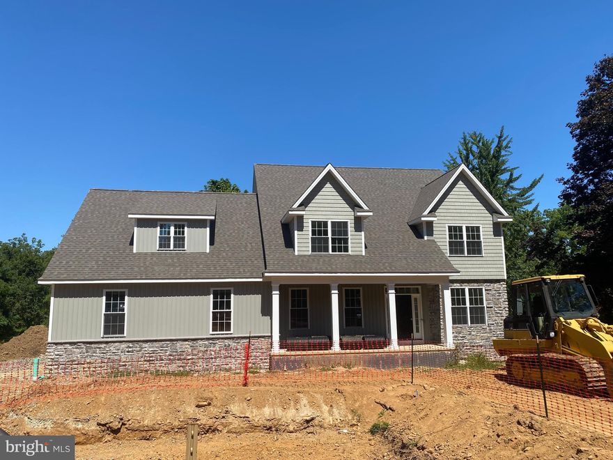 October 2025 DELIVERY!  Two new homes by Westfield Construction Company renowned builder of over 1,000 homes in Delaware & Chester Counties. (Edward and Matthew Walsh)  Great opportunity to be on over 2 acres backing up to the third fairway of Glen Mills Golf Course. The award winning Essex model by McIntyre & Capron Architects has many outstanding features and the first floor plan is perfect! Spacious foyer, stairs to the second floor are tucked off to the side for wonderful site lines as you walk into the front of the home. Family room with coffered ceiling, gas fireplace and built ins on each side of the fireplace. Fabulous custom kitchen by Century Kitchens of Malvern. Generous appliance allowance & quartz counter tops. Rear Entry mud room, butler's pantry with quartz top, formal dining room and first floor study. The primary suite features a tray ceiling sumptuous primary bath with free standing tub, his & her vanities with quartz or granite and large walk in shower with glamorous tile. 3 additional bedrooms, second floor laundry room and two more full baths.  3 car garage, walk out lower level daylight basement. The perfect location within the acclaimed West Chester Area School System. Rustin High School