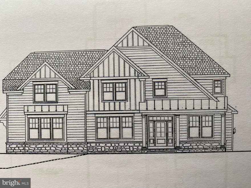 Two New homes by Westfield Construction Company renowned builder of over 1,000 homes in Delaware & Chester Counties. (Edward and Matthew Walsh)  Great opportunity to be on over 2 acres backing up to the third fairway of Glen Mills Golf Course. The award winning Essex model by McIntyre & Capron Architects has many outstanding features and the first floor plan is perfect! Spacious foyer, stairs to the second floor are tucked off to the side for wonderful site lines as you walk into the front of the home. Family room with coffered ceiling, gas fireplace and built ins on each side of the fireplace. Fabulous custom kitchen by Century Kitchens of Malvern. Generous appliance allowance & quartz counter tops. Rear Entry mud room, butler's pantry with quartz top, formal dining room and first floor study. The primary suite features a tray ceiling sumptuous primary bath with free standing tub, his & her vanities with quartz or granite and large walk in shower with glamorous tile. 3 additional bedrooms, second floor laundry room and two more full baths.  3 car garage, walk out lower level daylight basement. The perfect location within the acclaimed West Chester Area School System. Rustin High School