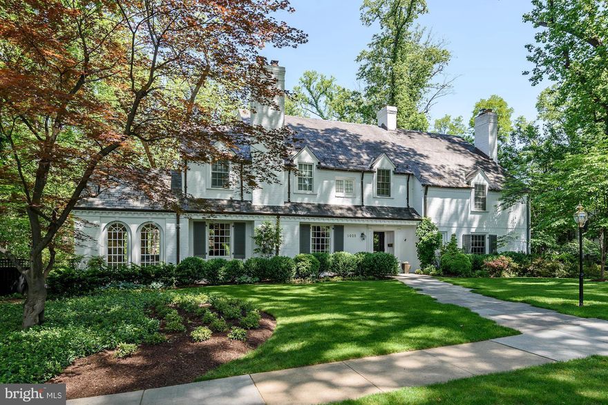 Lowell Street has always been one of the most coveted streets in DC & 5025 is a private oasis on a beautifully landscaped 1/2 ACRE LOT w/ heated salt-water pool.  The spectacular 7000 sq ft home is the epitome of good taste & refinement & is thoughtfully designed for both grand scale formal entertaining & informal family living.  Must see to believe - it's very special! Won't Last!