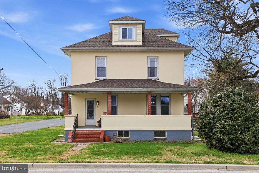 If you’ve been searching for a home filled with character and natural light with room to make it your own—this is the one! This character-rich home offers warmth, timeless appeal, and inviting spaces throughout. Beautiful original woodwork and ornate ceilings add depth and personality, while thoughtful updates provide the comfort and convenience today’s buyers are looking for.
Offering 3 bedrooms plus a versatile bonus room—perfect for a home office, playroom—this home features 1,872 finished square feet above grade with a layout that feels both functional and welcoming.
Recent improvements provide peace of mind, including a New Roof and attic windows (2026), fresh interior and exterior paint (2025), and both full bathrooms tastefully updated (2025). The main level showcases luxury vinyl plank flooring (2022) with updated stairs to match. Enjoy year-round comfort with central air (2019) and a boiler replaced in 2017. Original hardwoods upstairs need some TLC and are ready for you to make them your own.
A standout feature is the walk-up, floored attic with high ceilings and new windows—an expansive space offering exceptional storage or exciting potential for future finished living space.
Situated on a fenced corner lot, the outdoor space provides room to relax, entertain, or create your own private retreat.
Ideally located for commuters with easy access to BWI Airport, Route 97, 295, and 695, making travel to Baltimore, Annapolis, Fort Meade, and Washington, D.C. seamless. Close to the airport, stores and many restaurants. Conveniently located near walking trails such as the BWI loop and not far from Patapsco State Park.
A home that offers charm, light-filled spaces, and meaningful updates—ready for its next owner to personalize and make their own.