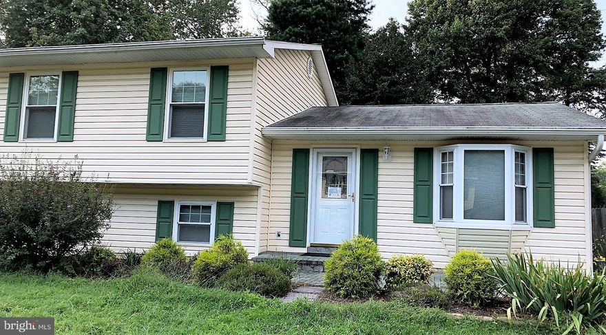 Clean, well-maintained home with large fully-fenced back yard, front/rear brick patios. Pellet stove. Built-in shelves and closet storage. Ceramic tile and carpet. Abundant natural light on all levels. Generator. Yard shed. Large 30'x18' workshop w/electricity, insulated, heated. Convenient access to Fort Meade/NSA, Annapolis, Baltimore, BWI, Odenton MARC, recreation, shopping. HMS home warranty included.