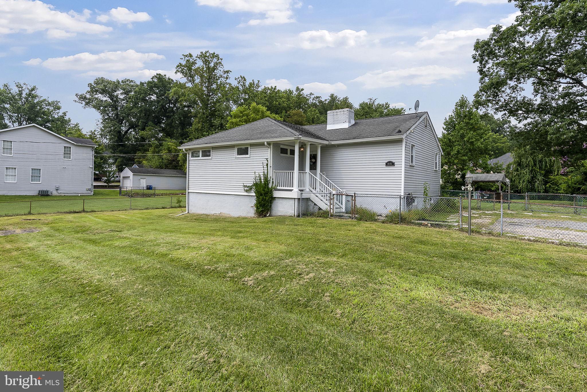 Multiple offers received. Please submit highest and best offers by Sunday, August 10th at 7pm.
Welcome to 9936 Harford Rd – a single-family home located in the heart of Parkville! This 3-bedroom, 2-bathroom property blends classic charm with modern upgrades. The main level features refinished hardwood floors, a light-filled living room, and an a kitchen with stainless steel appliances. The finished lower level offers flexible space for a family room, home office, or guest suite—complete with a half bath and laundry area. Enjoy outdoor living with a large, flat backyard and freshly updated landscaping—perfect for entertaining or relaxing. Driveway parking provide added convenience. Conveniently located near local shops, restaurants, and major commuter routes including 695.
Don't miss your chance to make this move-in-ready home yours!