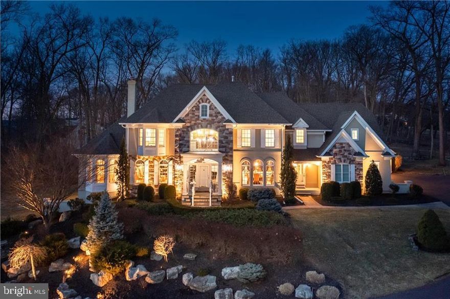 Welcome to the CORNERSTONE home of the PRESTIGIOUS WEYHILL WOODS. Seated near SAUCON VALLEY CC & SOUTHERN LEHIGH SCHOOLS, this 1.5+ acre PRIVATE lot dazzles w/every amenity imaginable. A 1st flr makeover begins w/a sprawling grand foyer, stunning dining rm & glamorous formal living rm. A bright & airy sunroom w/wraparound windows + private TREX deck provides spectacular PANORAMIC views. The CUSTOM KITCHEN shines w/all new high-end appliances & opulent butler’s pantry w/SWAROVSKI crystal hardware. The 2nd flr is highlighted by a master suite w/sitting area, 3 walk-in closets + newly renovated master bath w/RADIANT HEATED FLRS, dual sink stations & lush makeup vanity. Expansive, WALK-OUT LOWER LEVEL w/2 full baths, FITNESS rm, billiards rm + plenty of storage space. A recently remastered HEATED SALTWATER POOL & SPA highlight a VACATION-STYLE oasis w/minimal maintenance & 3 putting greens. Manicured lawn w/18-zone IRRIGATION SYSTEM & detached garage w/EPOXY flrs, custom cabs + WORKSHOP