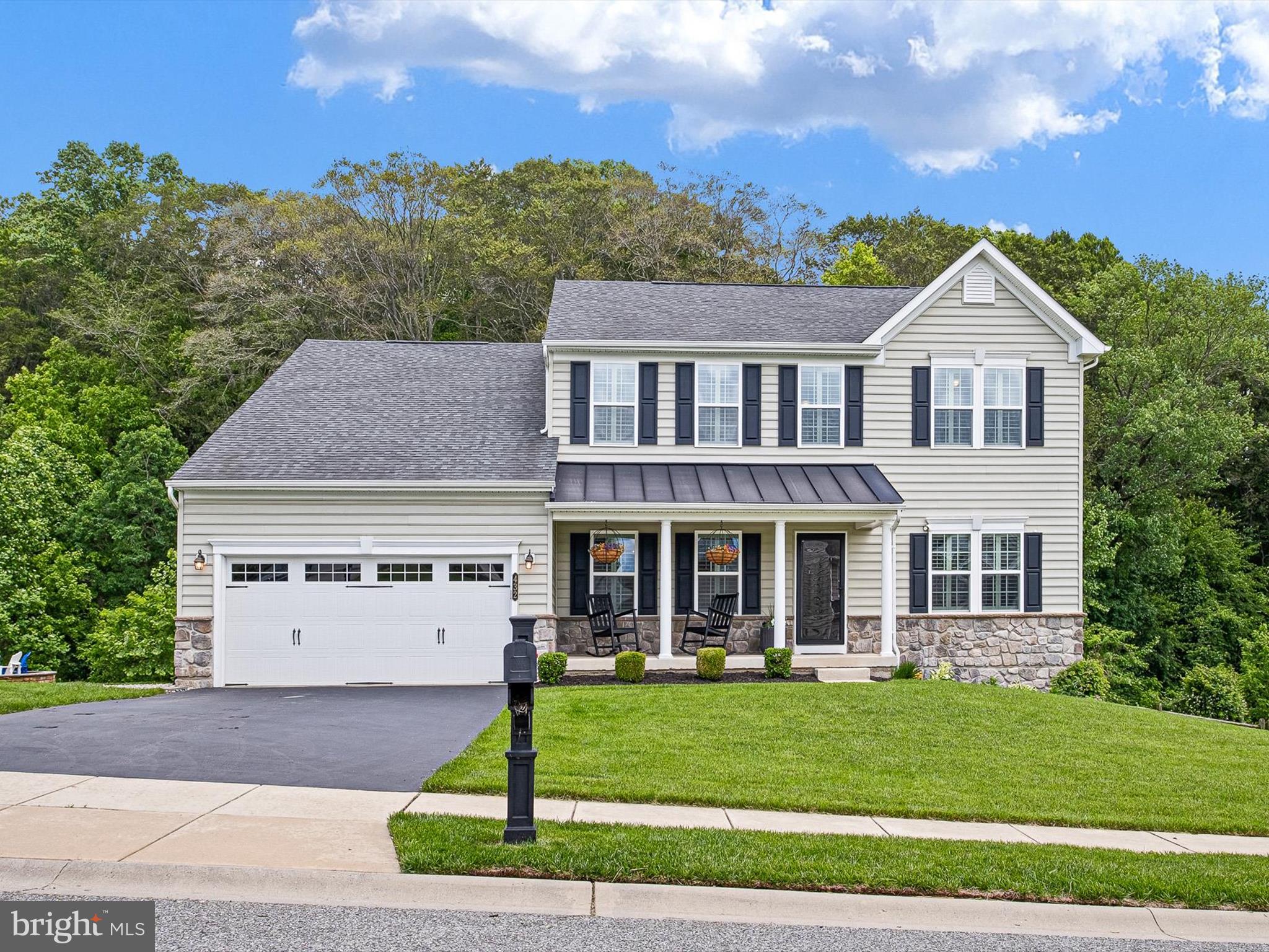 Welcome to 432 Coote Drive a 10 year young modern home at Preserve of Inniscrone! This inviting 4 bedroom 3.5 bath home offers a tremendous amount of comfortable and flexible living space. Design options are endless with the 2 offices on the main floor. This modern haven offers a blend of elegance and functionality across 4,326 square feet of meticulously designed living space. Step inside to an inviting foyer that leads you into the heart of the home. The expansive living area boasts a cozy gas fireplace, perfect for relaxation and gatherings. A formal dining room awaits your culinary adventures, while the kitchen, equipped with a dishwasher, disposal, microwave, double oven, and pantry, caters to your every need. The countertops are a blend of granite and soapstone highlighted by a soapstone sink. The home features four spacious bedrooms and three and a half beautifully appointed bathrooms. The primary suite is a true retreat featuring a tray ceiling. The spa like bathroom features a soaking tub, double sinks, shower and walk in closets. The finished walk out lower level leads to a stone patio with a scenic view of the development's pond and walking trail. Additional storage and future potential awaits your creativity. Outdoor living is equally enticing with a deck which is steps off the breakfast room perfect for savoring tranquil moments or entertaining guests. Discover the unparalleled lifestyle that awaits at 432 Coote Drive, where modern amenities and exquisite design converge in perfect harmony.