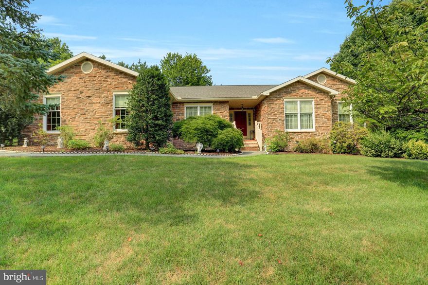 Exceptionally maintained original owner property in Woodcrest!  This beautiful home exudes true pride in homeownership.  One level living with  spacious interiors, 3 bedrooms, 2 full bathrooms (primary bedroom has private full bathroom, walk-in closet and separate outdoor access to back yard patio),  an enclosed back porch, fenced backyard, stamped concrete walkway, tons of closet and storage space, newer roof, newer water heater and natural gas utilities.  Easy living in a well constructed home.  Convenient access to numerous amenities and neighboring metro areas like Baltimore and Washington D.C (appx. 2 hrs).  Schedule a private tour today!