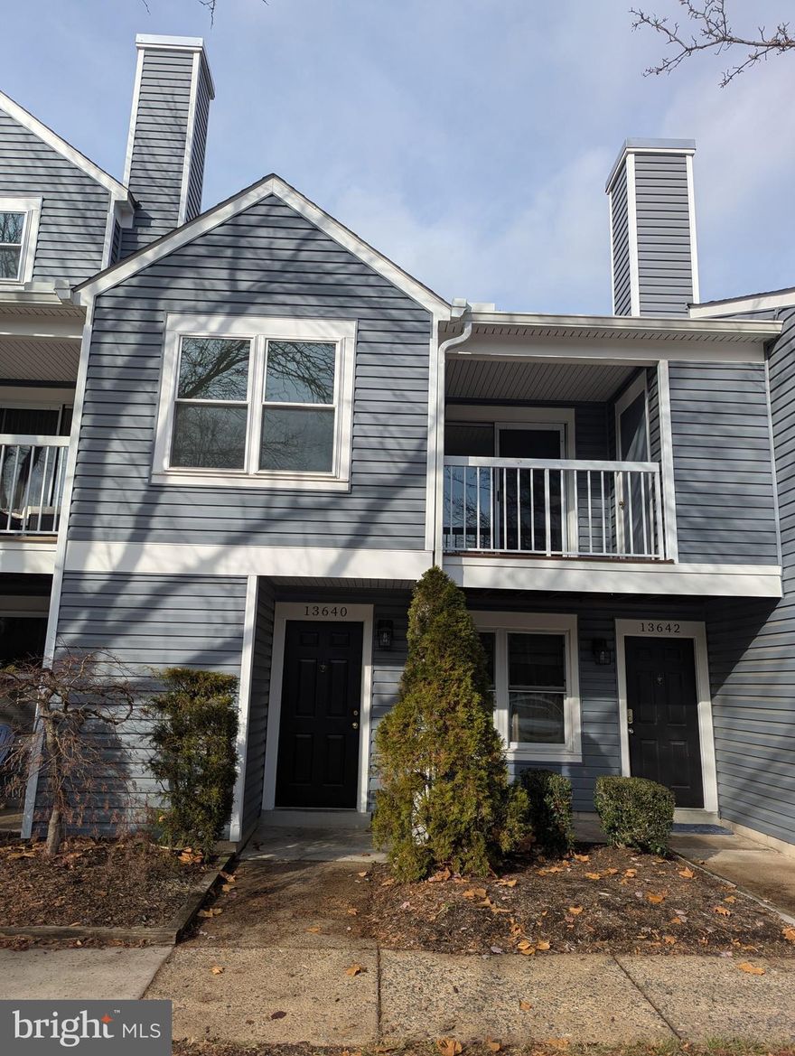 JUST REFURBISHED and ready for QUICK SETTLEMENT.  Bright condo with living space and deck on second floor. Covered front stoop at entry door. KITCHEN with NEW Floor, Stainless Steel Appliances, soft touch Cabinetry, Quartz Countertops, Sink with Gooseneck Faucet. BATHROOM with NEW Floor, Vanity, Commode, Mirror& Light Fixture. NEW Deck, NEW Carpet and Paint, Newer HVAC. Corner Fireplace with Mantel.  Storage Closet with shelves, Coat Closet, Linen Closet, two Bedrooms with walls of Closet. Washer and Dryer in condo. Very well maintained community with Ponds, Paths, and open Fields. Amenities include GYM in updated Clubhouse, Pool, Tennis, Tot Lot, Car Washing Station, Dog Run area. Two resident Parking stickers for one assigned and one open space + hanging guest parking tag. Condo fee includes water and sewer. Pets allowed within limits of published pet regulations.