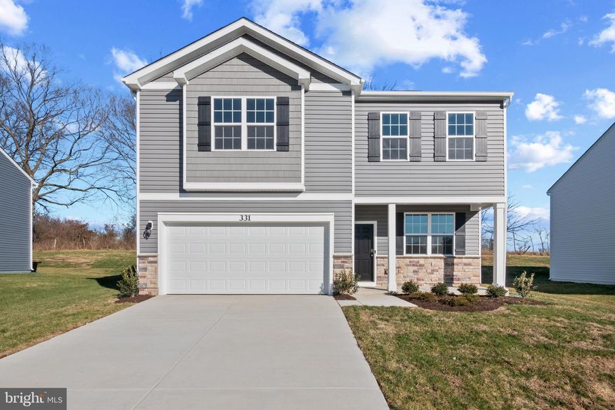 Welcome to the Penwell model, where captivating curb appeal is just the beginning. This residence beckons with a charming front porch and tasteful stone accents. As you step through the front door, you'll be greeted by lofty 9' ceilings on the first level, creating a sense of spaciousness. Off the foyer, discover a versatile flex room, ready to transform into a dining room, home office, or your very own "relaxation room" – the choice is yours. For the convenience of your guests, a well-appointed powder room is thoughtfully placed, perfectly situated for the entertaining moments you'll enjoy in your open-concept kitchen and family room area. Ascending to the second level, you'll find a magnificent owner's suite, complemented by three additional bedrooms and a dedicated laundry room. We've also included a smart home package, allowing you to effortlessly control and customize your home environment.