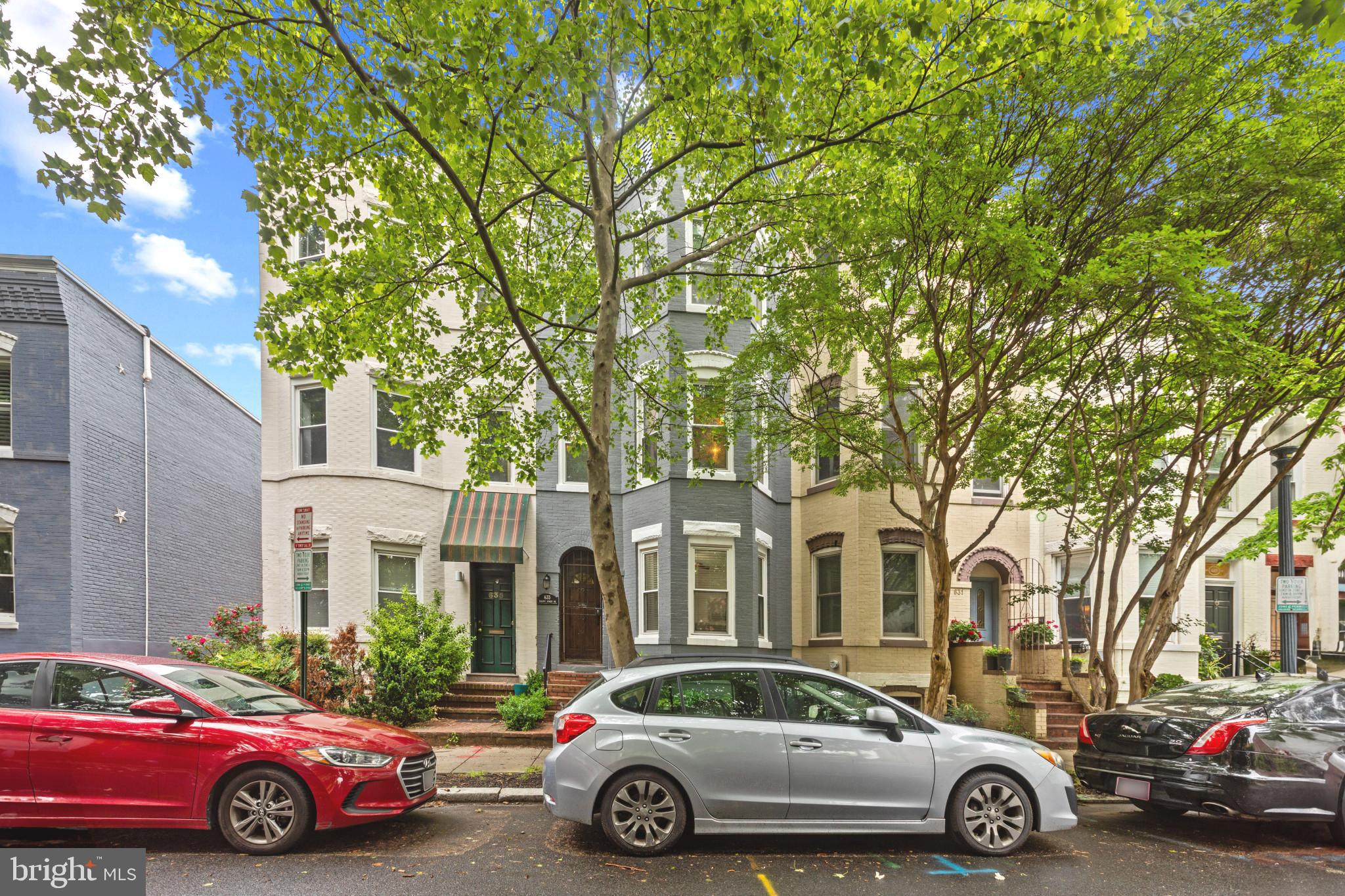 Welcome to 633 Elliott St. NE—a beautifully renovated Capitol Hill duplex offering two spacious and thoughtfully designed units, perfect for multi-generational living, house hacking, or investment potential.
Unit 1 features a cozy living room with a fireplace, an eat-in kitchen, a den/guest room, a full bathroom, and a bright bedroom with generous closet space. In-unit washer and dryer included for convenience.
Unit 2 is a showstopper—spanning two levels with modern finishes, a spacious family room, dining area, updated kitchen, and a stylish half bath on the main level. Upstairs, you’ll find three large bedrooms, skylights, walk-in closets, and stunning hardwood floors throughout. Contemporary railings, oversized windows, and natural light give this unit a modern and airy feel.
Additional highlights include secure off-street parking, a detached basement with bonus space, and a location that can’t be beat—nestled in Capitol Hill, one of DC’s most prestigious and historic neighborhoods. Live in one unit and rent the other, or enjoy flexible living options in this exceptional home with income-producing potential.