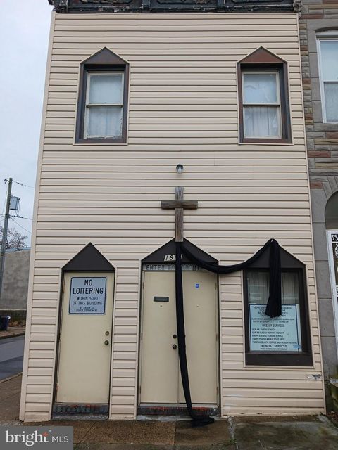 1615 E LAFAYETTE AVENUE BALTIMORE MD 21213
