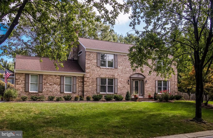 Ideally located on a prime .36 acre corner lot in Chartwell only seconds away from Kinder Park & St Andrews, this pristine brick-front colonial features an open floor plan w/ 2 story entry, large bedrooms (poss 4th in basement), screened porch, side load 2 car garage; granite counters; SS appliances; hardwoods; remodeled baths; upgraded Anderson windows, siding & doors; gas F/P& finished basement!