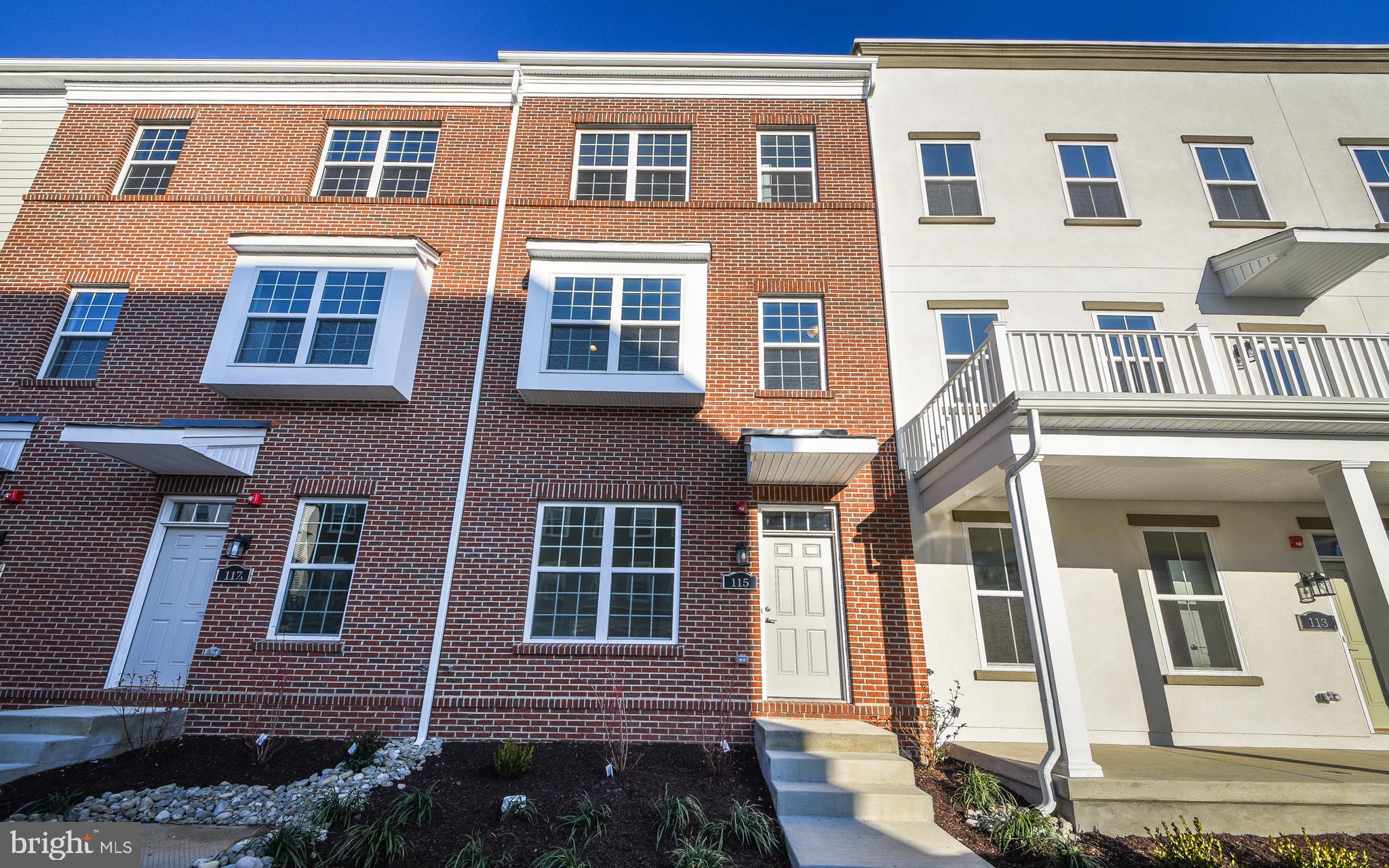 BRAND NEW FURNISHED townhouse in the new Waterside development along the Delaware River. Four story home with 2 decks. 1st floor has a bonus space that can be used as an office. Access to the oversized garage and laundry also on this level. 2nd story is the kitchen/family room, powder room and deck. The kitchen has granite counters, stainless steel appliances, peninsula island, tiled backsplash, pantry and gas cooking. Hardwood floors on 1st and 2nd floors. Third floor are 2 bedrooms and full baths. The master bedroom has its own full bath and walk in closet. 2nd bedroom has walk in closet as well plus hall bath. Fourth story is a loft with full bath and deck. River/park views! Great area for commuters; walk to train, I95 5 minutes away. Easy access to Philadelphia and New York. Good restaurants nearby and yacht club. No smokers, no pets. One months rent and security deposit required. Application/credit check required. Tenant pays all utilities. HOA covered by landlord. Contact listing agent with inquiries.