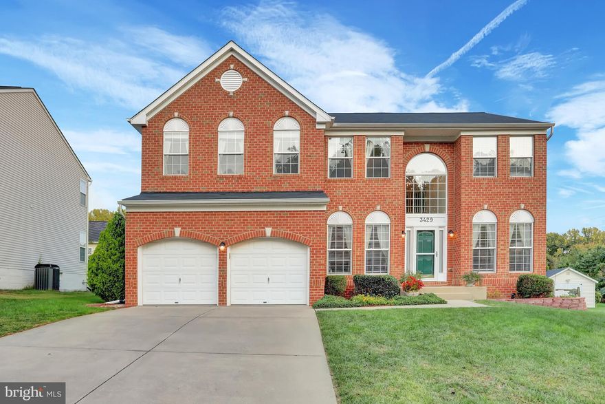 Gorgeous brick front 5 bedroom house in Abingdon.  Gleaming hardwood floors lead you through the open floor plan and fantastic layout of this beauty. Kitchen with island opens to the great room and also has a slider that leads out to the deck and lush backyard.  First floor office perfect for working at home.  The hardwood stairs lead you to 5 upstairs bedrooms and two full baths.  The huge master suite has an attached master bath with Jacuzzi tub and large walk-in closet.   The finished basement has a recreation room, playroom, full bathroom and storage area.  Come check this one out now, it won't last!  Open house on Saturday September 26th 10 am to 12.     New Roof installed 2020.  Shed in backyard for extra storage!