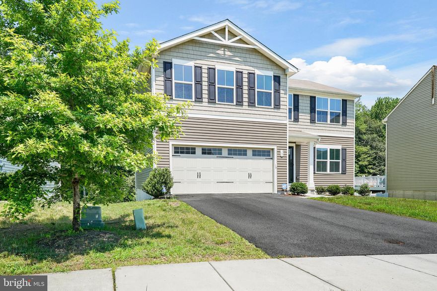 The right house waits for you at Ridgely Forest.  This beautiful 4 Bedroom, home built in 2021 in this desirable neighborhood has many upscale features. The main level features an open layout with eat-in kitchen and spacious  living/family great room with custom built in cabinets.  The kitchen opens to a large (19x13) maintenance free deck, for entertaining. Upstairs, you’ll find 4 bedrooms, (3 with walk in closets) and a large study/play area.  For convenience, the laundry room is also found on the upper level. Full basement with egress to the back yard is ready for you to finish as an office, home gym, or rec room - the possibilities are endless! Amenities abound in Ridgely Forest with a clubhouse, picnic areas, playground, and community pool. Located close to 95 and Route 40 as well as the town of North East for restaurants, shopping, and marinas.