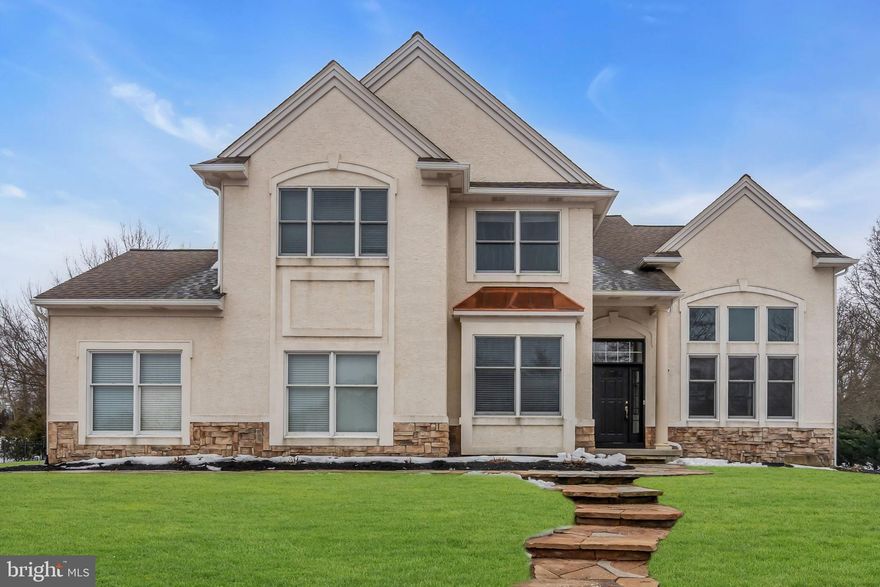 Welcome home to 412 Harvest Mill Way, a beautifully maintained Colonial nestled in the desirable Brookside at Harrison community. This spacious and thoughtfully designed home offers the perfect blend of comfort, functionality, and timeless style. The main level features abundant living space, beginning with an inviting living room filled with natural light and a formal dining room with seamless access to the kitchen - ideal for both everyday living and entertaining. The foyer includes a convenient coat closet for easy storage. Just off the entry, a versatile room with French doors provides endless possibilities, use as a home office, playroom, library or more! The kitchen is designed with both storage and practicality in mind, offering ample cabinetry, a large pantry, a breakfast bar, and space for an eat-in dining area. Sliding glass doors that lead directly to the backyard, create a natural flow for indoor-outdoor living. The main level also includes a half bathroom, interior access to the two-car garage, and a side entrance for added convenience. Upstairs, you’ll find four generously sized bedrooms. The primary suite is a true retreat, featuring a full en-suite bathroom with a soaking tub, separate shower, and a spacious walk-in closet. One additional bedroom offers its own en-suite bathroom, while a third full bathroom with a dual vanity serves the remaining bedrooms. The second-floor laundry room includes an additional storage closet, making daily routines effortless. The full basement is partially finished, offering flexible space for a home gym, recreation room, or media area, along with plenty of room for storage. Situated on a full acre of land, the expansive backyard offers endless possibilities - perfect for hosting gatherings, enjoying outdoor recreation, or creating your own private retreat. Conveniently located just a short distance from Rowan University and local amenities. Make an appointment today, this will not last long!