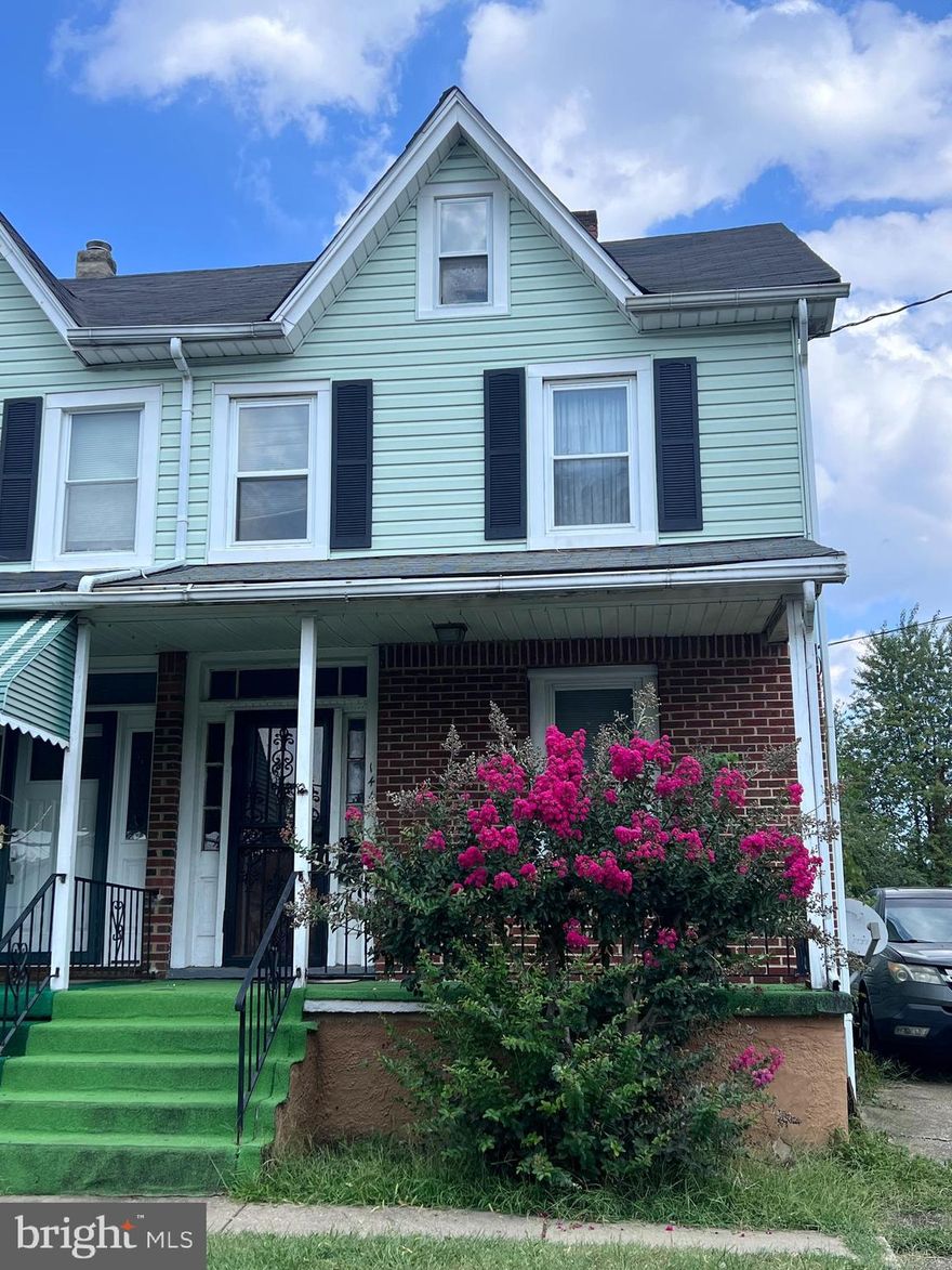 Located in a charming Historic District in Catonsville, this home is full of potential. Perfect opportunity for investors or homebuyers looking to make some sweat equity. Home is sold As-is and is in need of some major TLC.
