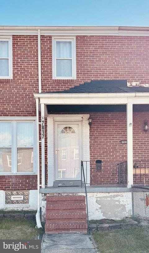 7817 SAINT FABIAN LANE BALTIMORE MD 21222