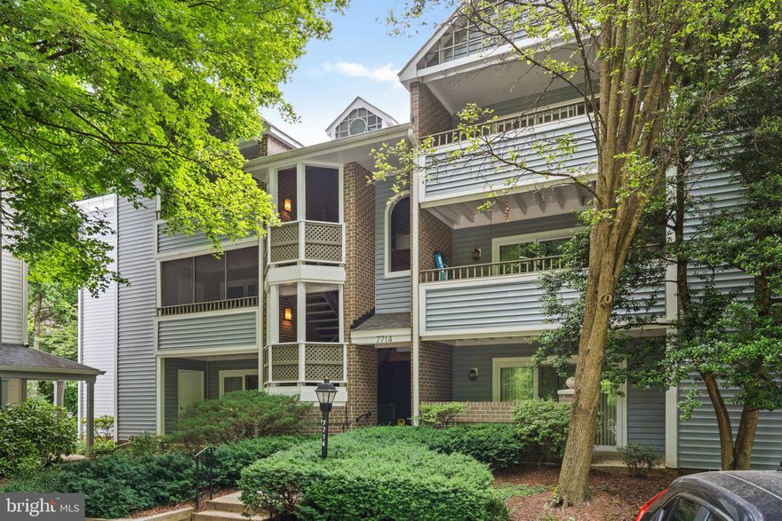 Lovely move in ready top floor unit at Lafayette Forest.  Vaulted ceilings with skylights bring a spacious feel and natural light.  Private balcony with wooded views. Open kitchen with breakfast bar, granite counters.  Fire place in the living room.  It’s all here for you.  Move in and start making memories. Well maintained and updated this unit This unit is located at the back of the community and is surrounded by mature trees and reserved green space.  Nature trails leading to the community pool are just out the front door.  This unit comes with a storage unit #3 which is one of the largest storage bins in the building.  Plenty of parking in the lot to the front.  Located near the intersection of 495 and Little river Turnpike (236) the location is excellent for a commuter to any part of NOVA. Near Merrifield and Tysons.  Use 236 to access the future development of the Alexandria Landmark center.  Don’t miss this one, act fast.  Seller prefers a quick settlement and a clean contract. OFFER DEADLINE: 6/19/24 at 4pm.  Please submit offer prior to the deadline.