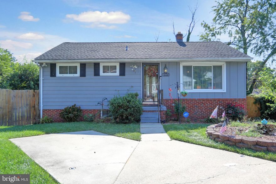 Expect to be impressed by the improvements made. Charming rancher at end of cul de sac with off-street parking and fenced backyard. 50 yr warrantied roof was put on only a few years ago. Roomy kitchen with granite counters & stainless steel appliances. Photos coming next week prior to going active.  Showings end 9/19 at noon