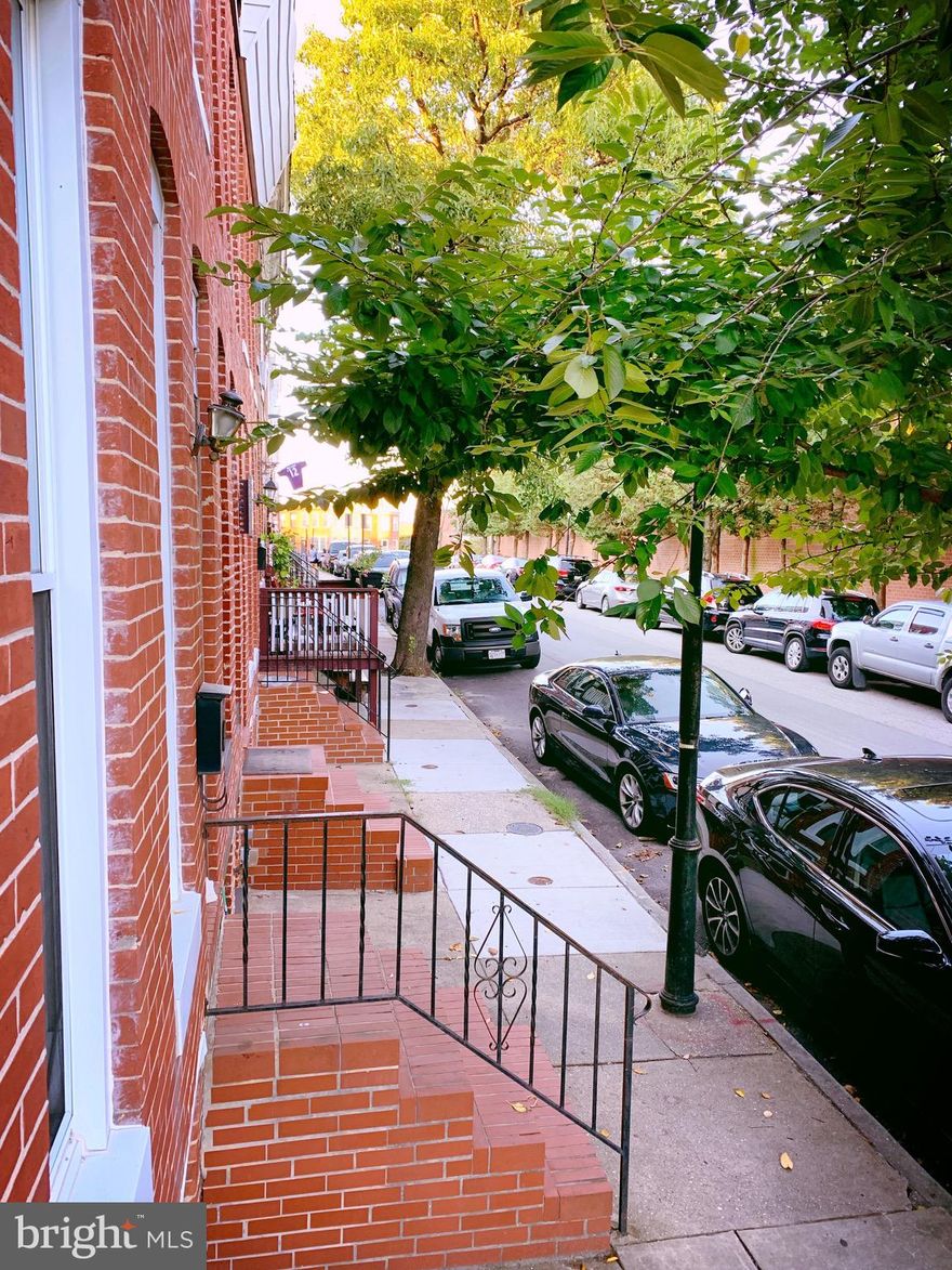 This two bedroom, one and a half bathroom sits in most perfect location in Federal Hill/Riverside. This home is located right beside the shopping center making a trip to the grocery store effortless. Having Riverside Park three blocks away allows for easy access to a tranquil stroll through the park while the back patio offers private outdoor enjoyment.Furthermore, the unfinished basement allows for plenty of storage space. Lastly, being located on a street that only has Rowhomes on one side allows for easy street parking.