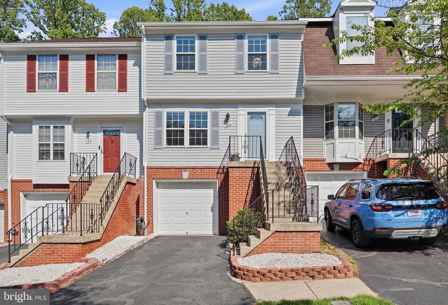 *OPEN HOUSE SATURDAY, 5/9, FROM 11:30AM-1:30PM* 4 bed, 2.5 bath, 1-car garage townhome in Countryside. Fully fenced rear yard with a patio and green space. The main level has hardwood floors, wood burning fireplace, and a half bath. Kitchen has stainless steel appliances (new in 2025), granite countertops, backsplash, and ample cabinet space. The upper level has three bedrooms all with vaulted ceilings, a remodeled hall bathroom with walk-in shower (renovated in 2020), and attic space. Primary ensuite has two closets and a soaking tub. The finished lower level has garage access & a secondary entrance from the front, washer/dryer, and the 4th bedroom/rec room. HVAC replaced in 2020. Siding/gutters replaced in 2018. Windows 2014. Water heater 2017. Attic fan replaced in 2026. New carpeted stairs in 2026 with upgraded padding. Prego flooring in the basement replaced in 2023. Rear patio installed in 2022 with new trex stairs installed in 2025. Garage door/opener installed in 2020. Light fixtures replaced in 2026. Home feeds to Algonkian elementary school and is walking distance to the middle and high schools. Countryside has three pools. Close proximity to Route 28, Dulles Airport and silver line metro.