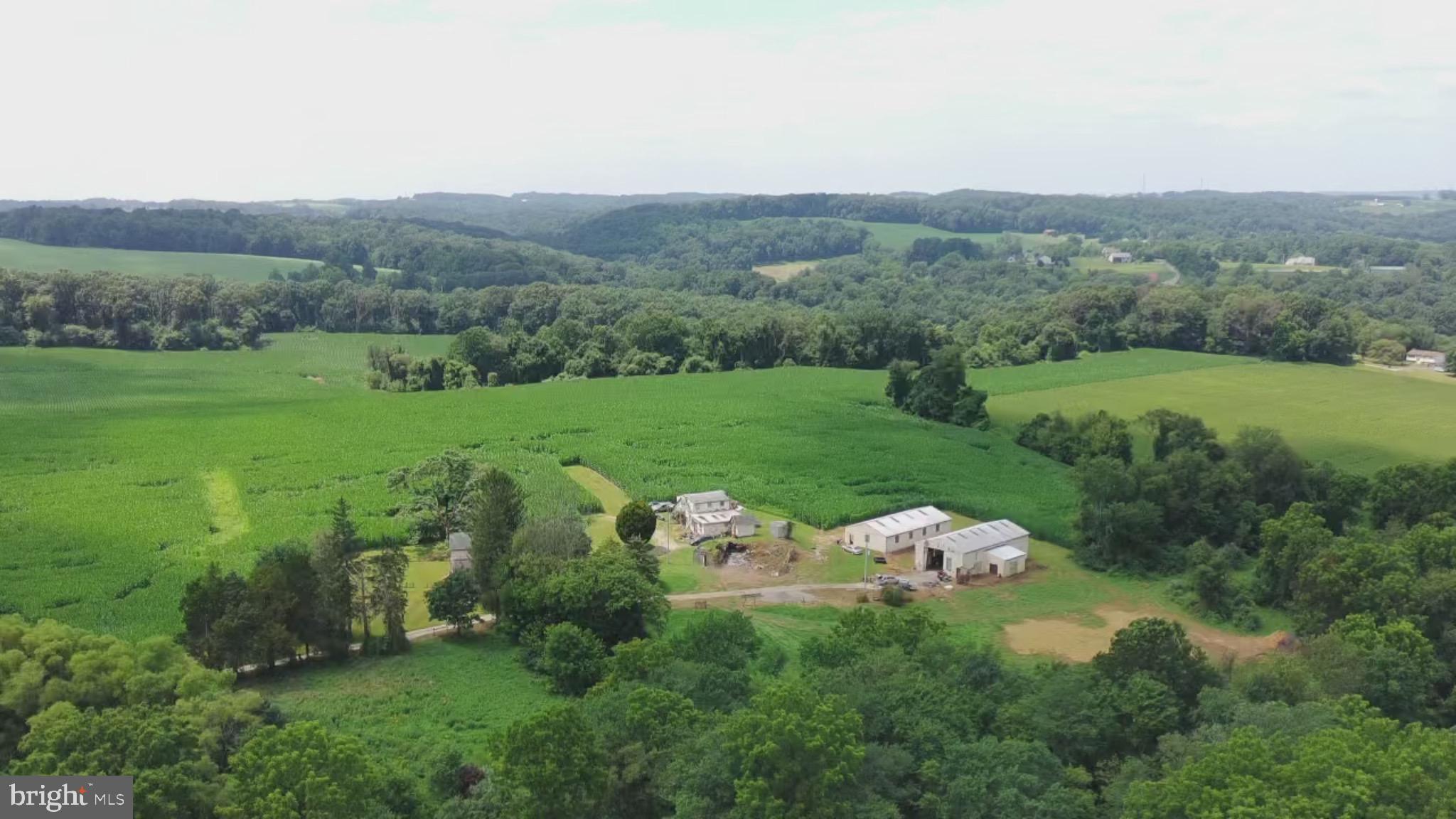This 68.5 acre farm is comprised of 2 separately deeded parcels, one 18.93 acres with buildings and access from Mitchell Rd. and one 49.6 acres with access from W. Richardson Rd. Neither property is subject to any agricultural or conservation easements. In total there are currently 33 acres tillable and the woods have significant timber value, some of which can be cleared to add additional tillable ground. The three bedroom house is currently tenant occupied on a month-to-month basis. The property was once a vineyard and there is a two bedroom apartment over the building which was once used to process wine, it is also currently tenant occupied on a month-to-month basis. There is a 32'x70' shop with 10' ceilings and a 34'x72' shop with 16' ceilings, some smaller outbuildings, and the remnants of a bank barn and milk house. This property has a nice private setting for a working farm in an Ag friendly township, come see for yourself.
